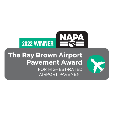 2022 & 2014 Ray Brown Airport Pavement Awards ~ National Asphalt Pavement Association
