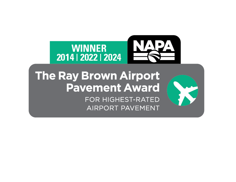 2024, 2022 & 2014 Ray Brown Airport Pavement Awards ~ National Asphalt Pavement Association